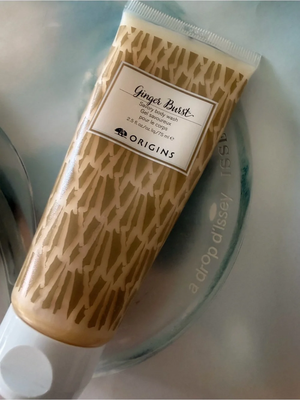Origins Hand and body  Cream Duo — Olive Green & Beige Tubes for travel